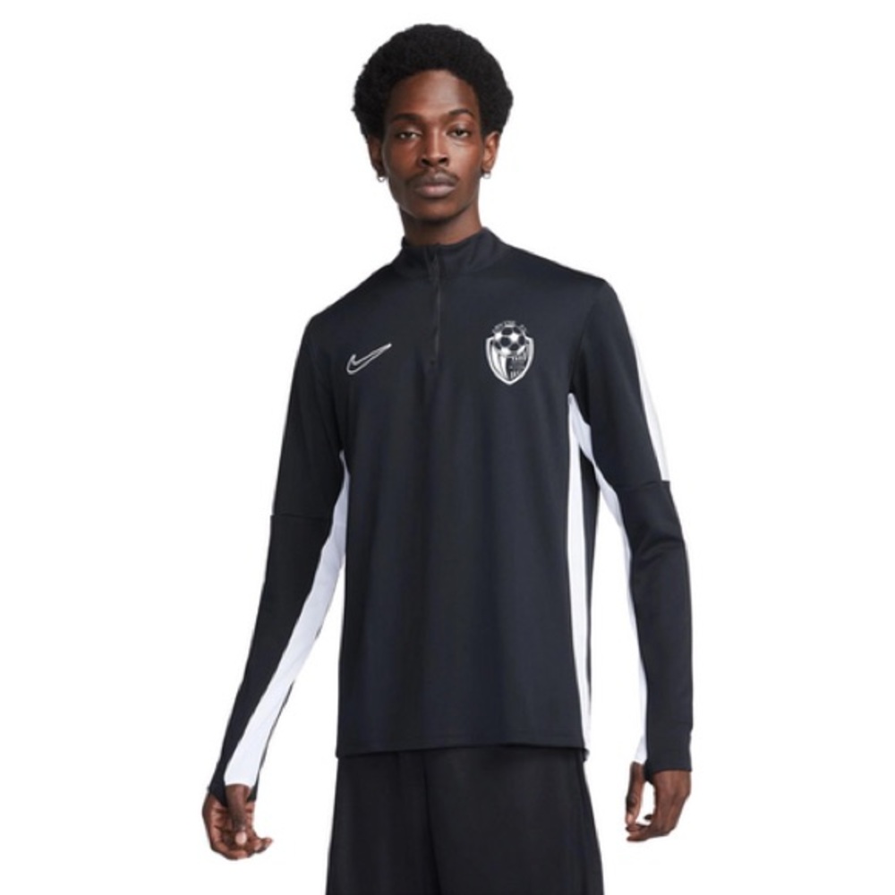 Nike Dri-FIT Irvine FC Black 1/4 Zip Size: L‎